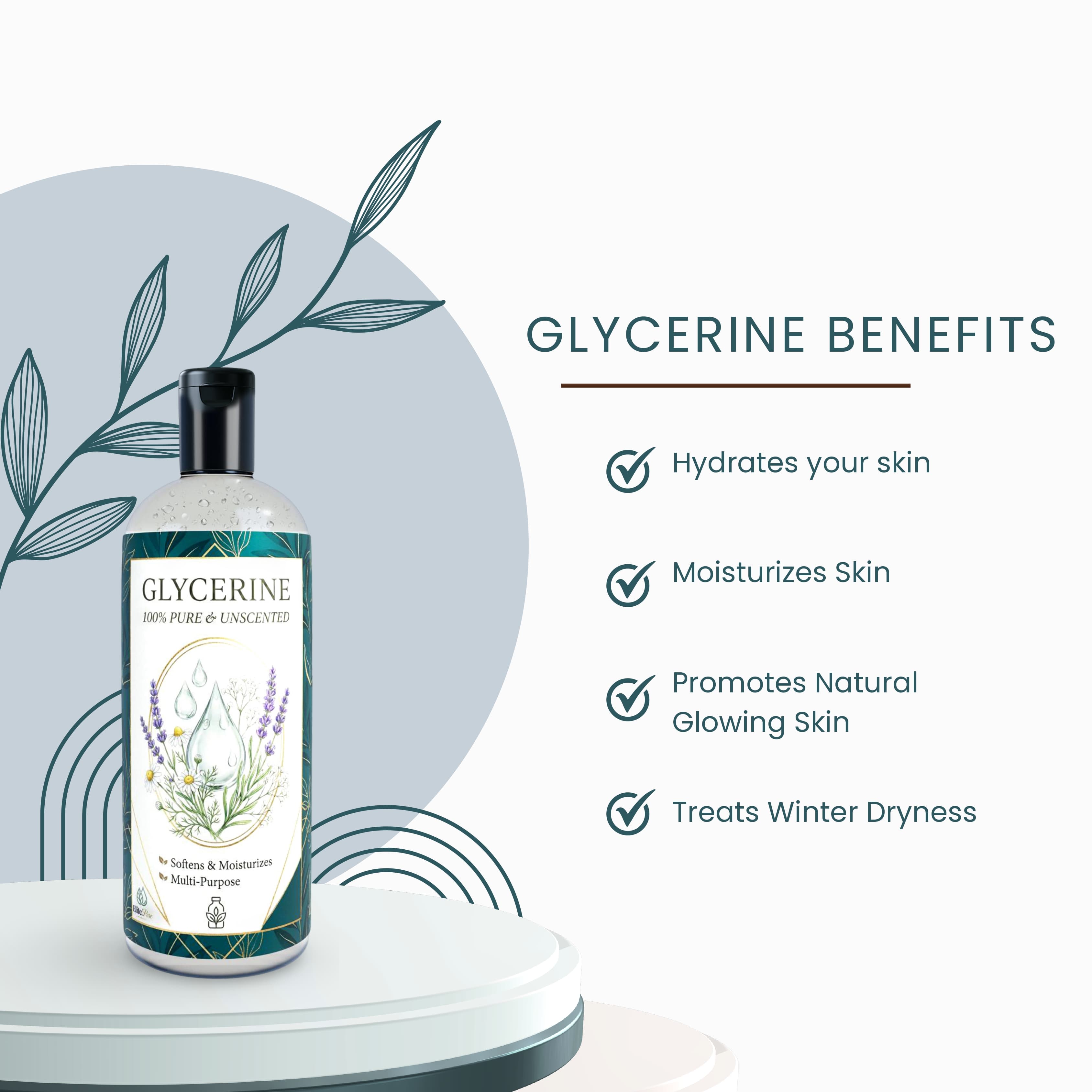ElitePure Glycerine benefits for skin