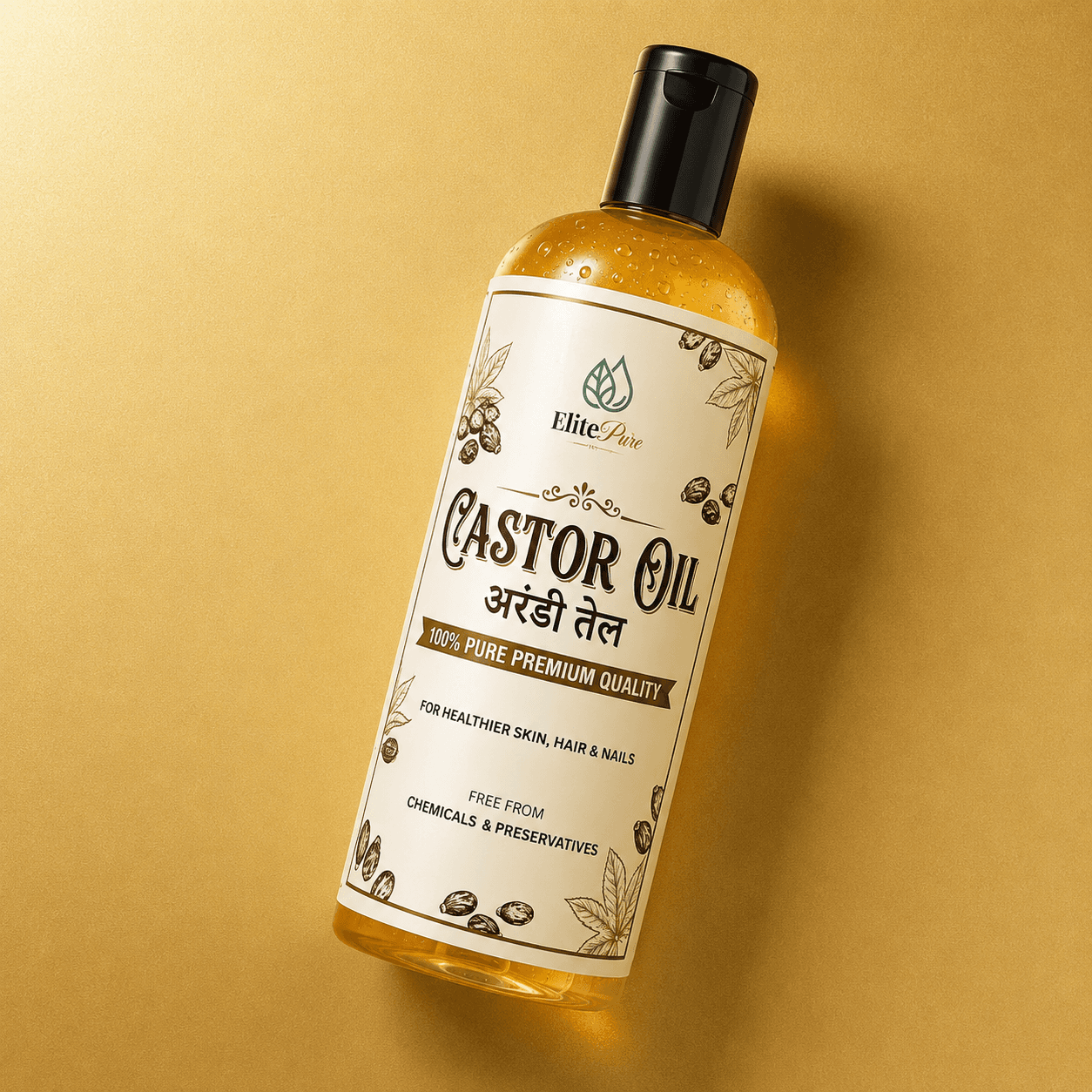 Cold-Pressed Castor Oil